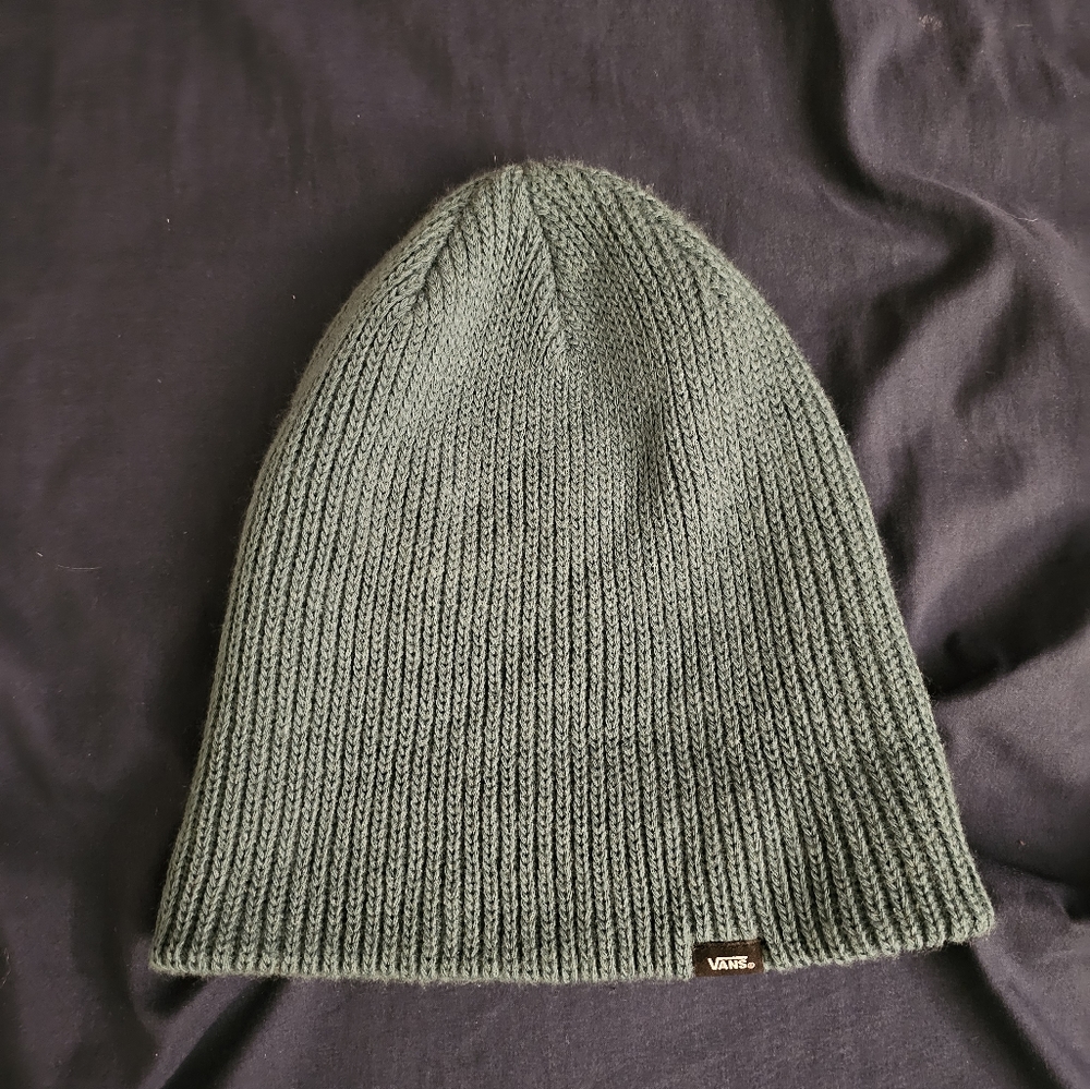 Olive Green Van's Beanie